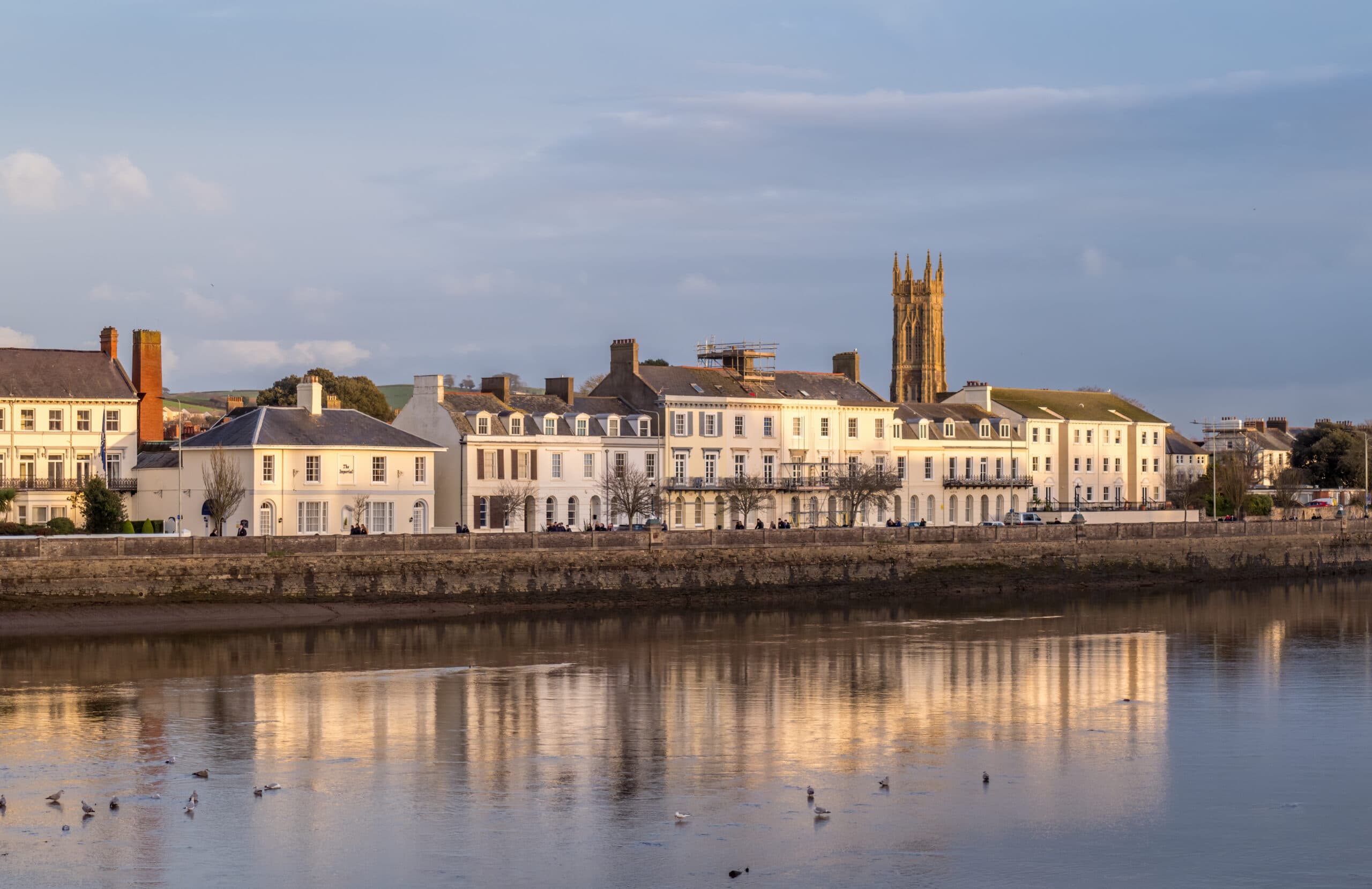 The River Taw at Barnstaple, North Devon