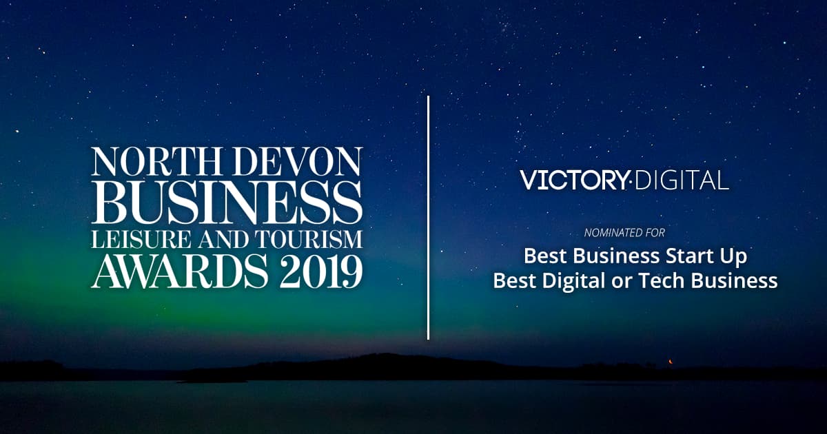 Victory Digital shortlisted for an award