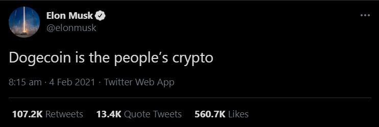 Doge Coin Elon Musk
